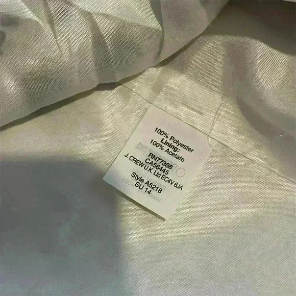 J.Crew Women's Sleeveless Halter Dress Size 0 Black & White Print Summer A-Line - Picture 6 of 7